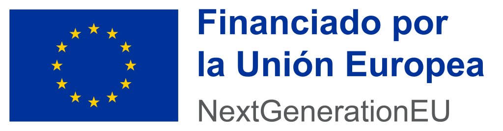 Logo de Financiado por la Unión Europea Next Generation EU